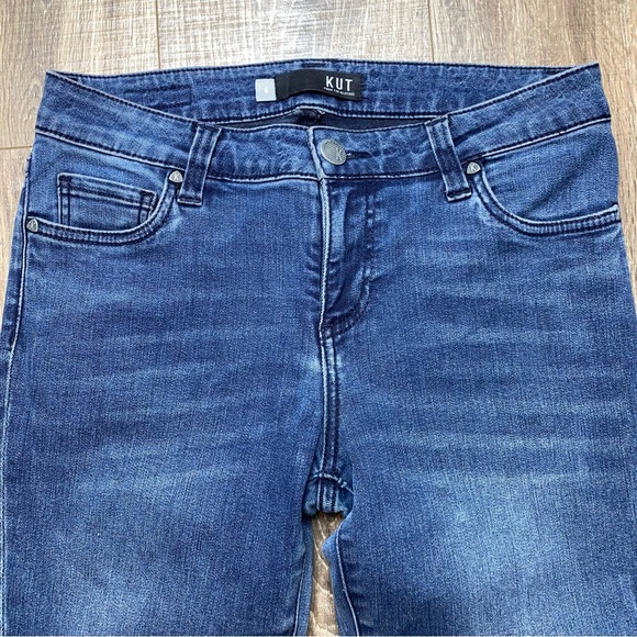 Kut from the Kloth Connie ankle skinny jeans, sz 6 - Picture 4 of 13